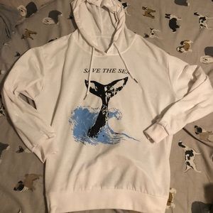 save the sea hoodie